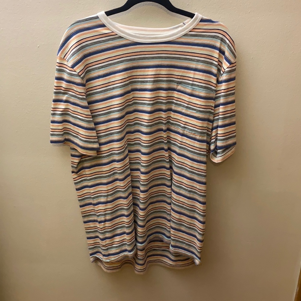 Colorful men’s pocket tee